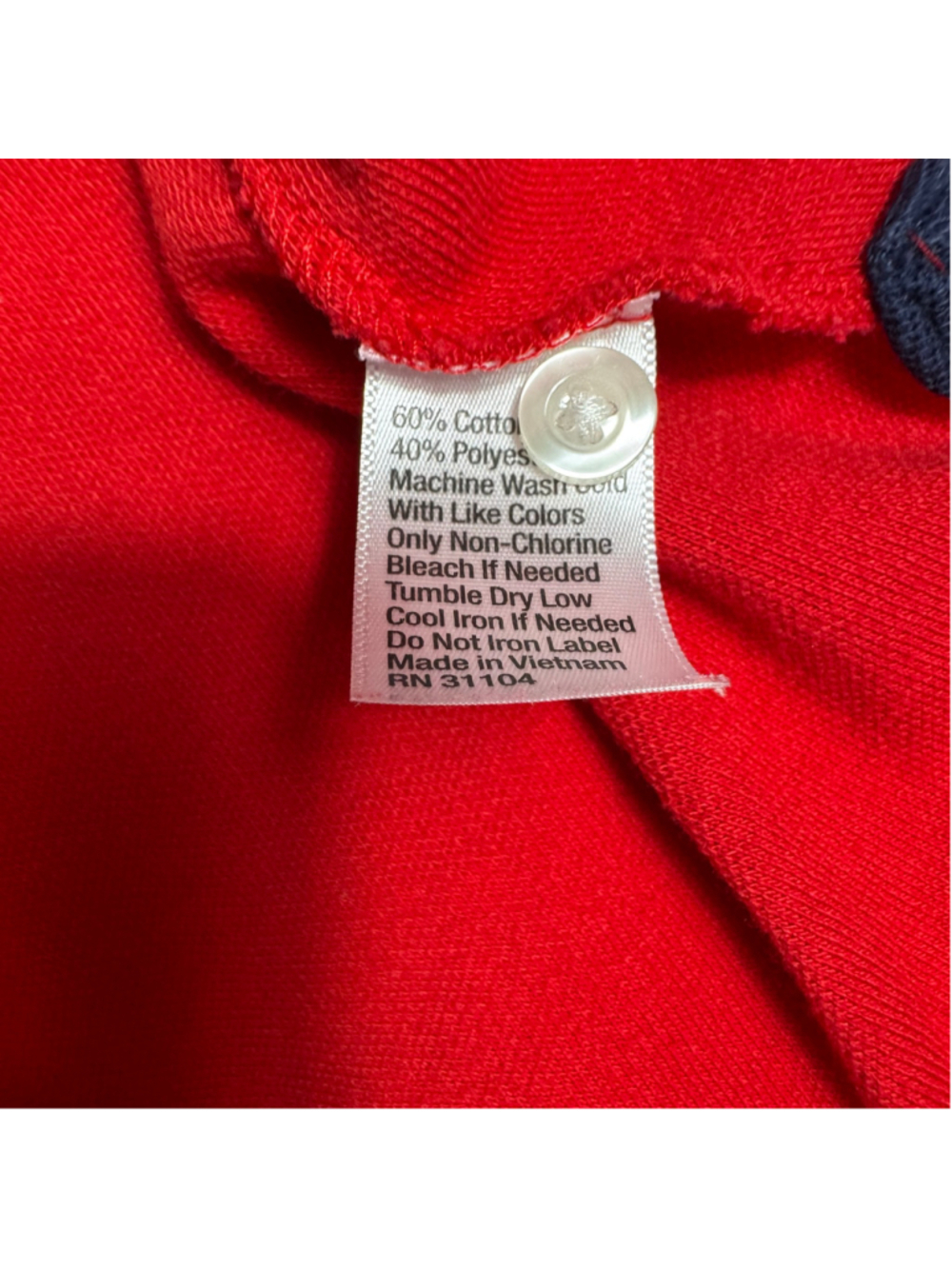 Men's Saddlebred Red Comfort Flex Polo Shirt M - Picture 4 of 7